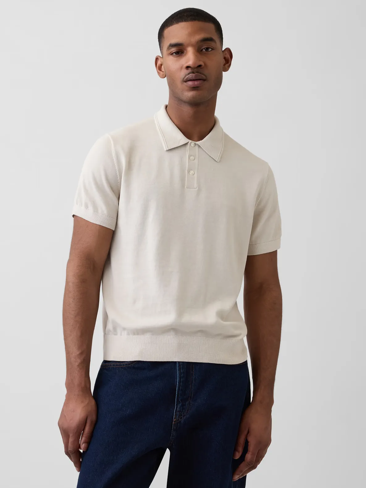 Classic Polo Sweater