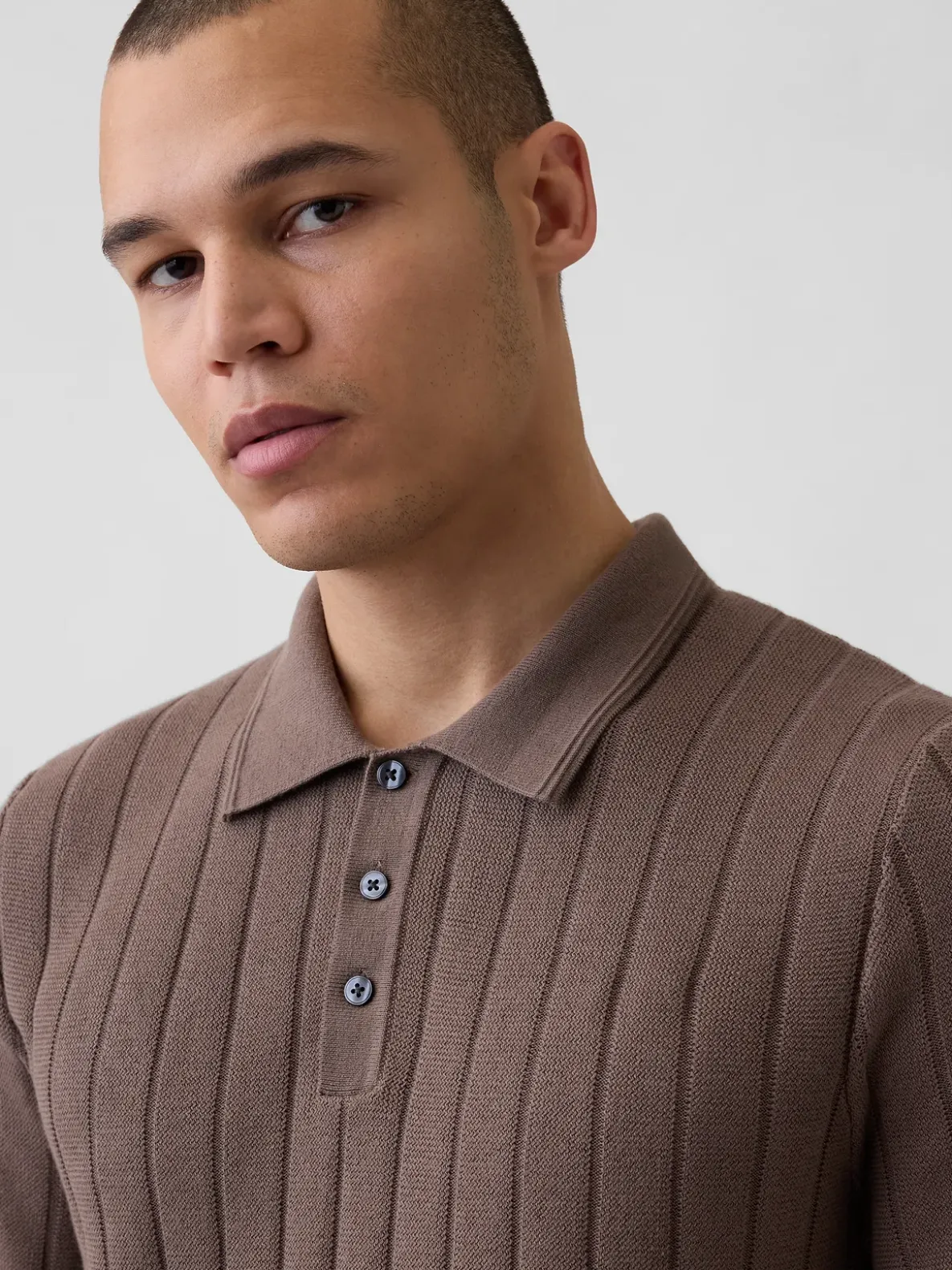 Classic Polo Sweater