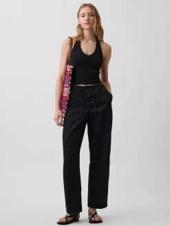 CloseKnit Halter Crop Top