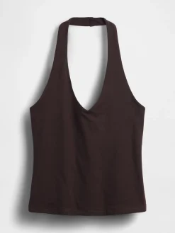 CloseKnit Halter Crop Top