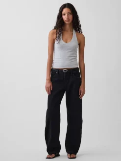 CloseKnit Halter Crop Top