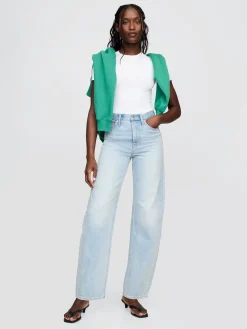 CloseKnit Jersey T-Shirt Thong Bodysuit