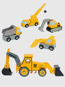 Construction Vehicles Toddler Toy Bundle