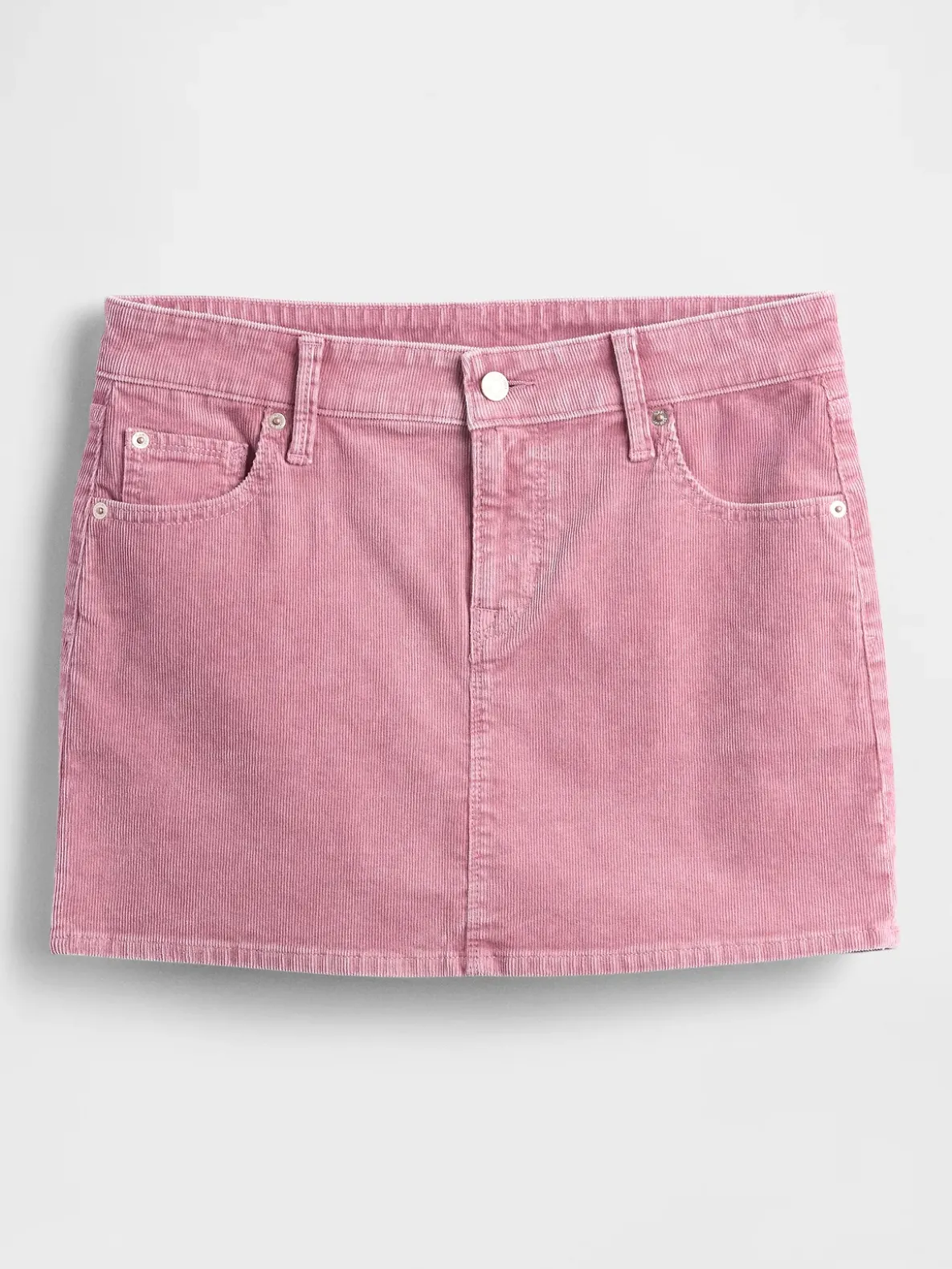 Corduroy Mini Skirt