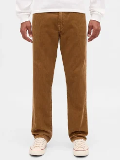 Corduroy Relaxed Straight Pants