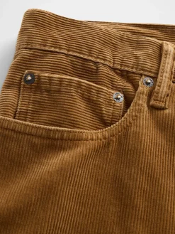 Corduroy Relaxed Straight Pants