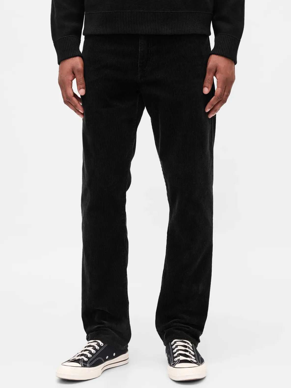 Corduroy Relaxed Straight Pants