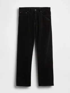 Corduroy Relaxed Straight Pants