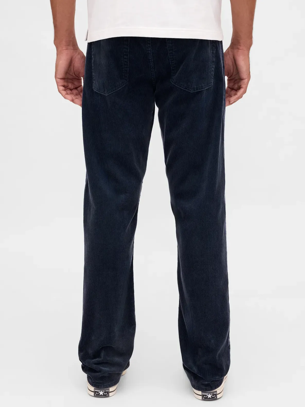 Corduroy Relaxed Straight Pants