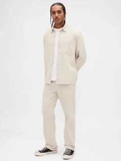 Corduroy Relaxed Straight Pants