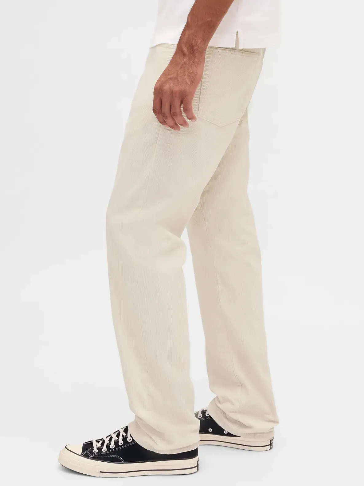 Corduroy Relaxed Straight Pants