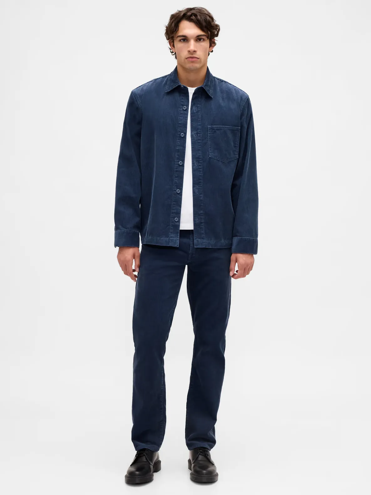 Corduroy Relaxed Straight Pants
