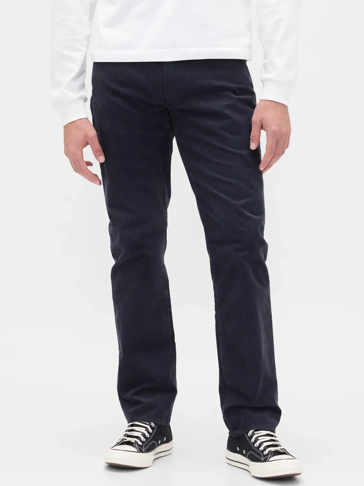 Corduroy Straight Pants