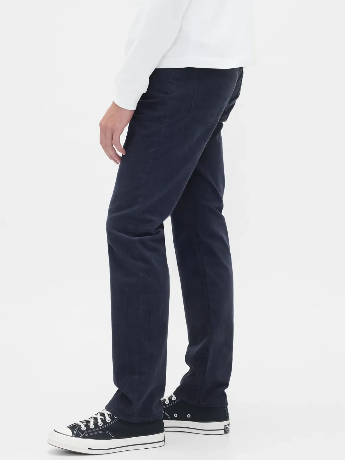Corduroy Straight Pants