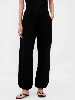 Cotton Gauze Easy Joggers