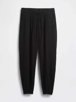 Cotton Gauze Easy Joggers