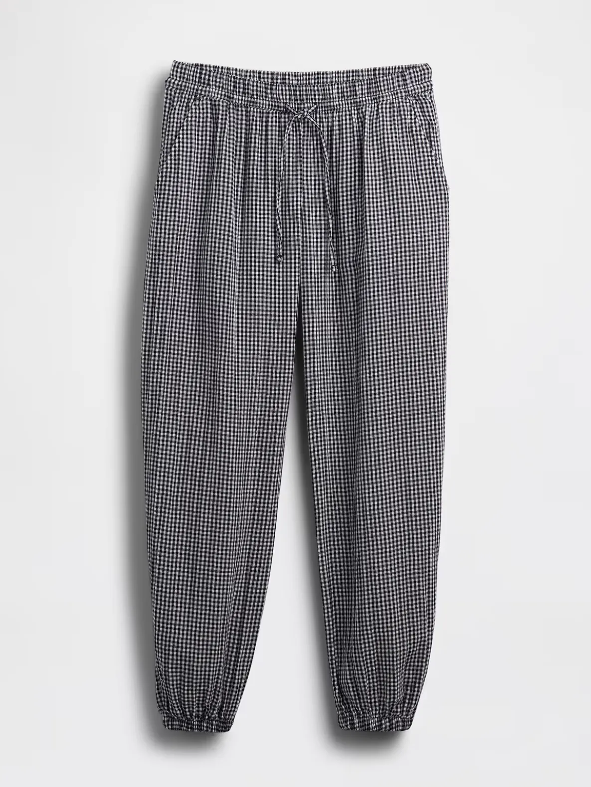 Cotton Gauze Easy Joggers