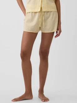 Crinkle Gauze PJ Shorts