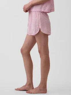 Crinkle Gauze PJ Shorts