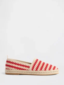 Crochet Espadrille Flats