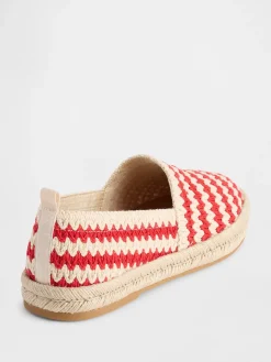 Crochet Espadrille Flats