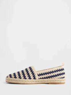 Crochet Espadrille Flats