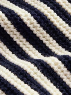 Crochet Stripe Mini Bag