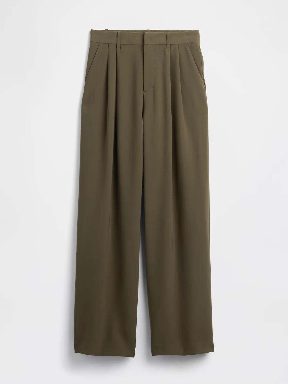 Curvy 365 High Rise Pleated Trousers