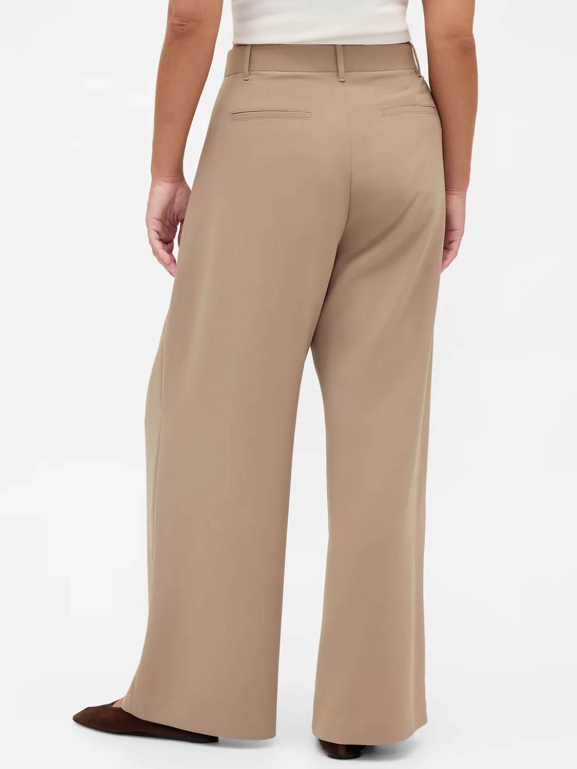 Curvy 365 High Rise Pleated Trousers