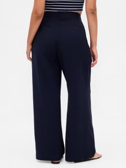 Curvy 365 High Rise Pleated Trousers
