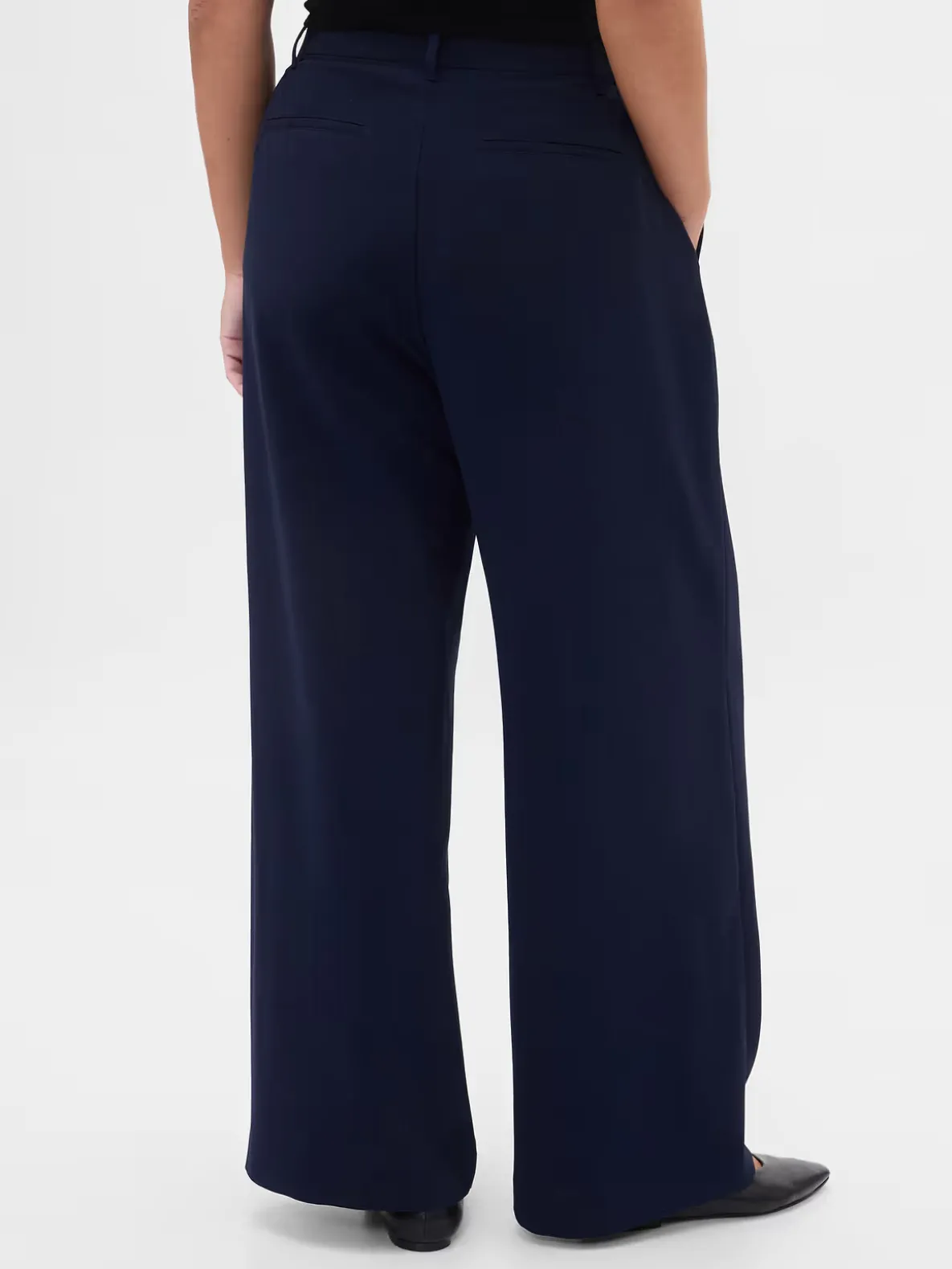 Curvy 365 High Rise Pleated Trousers