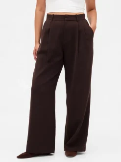 Curvy 365 High Rise Pleated Trousers