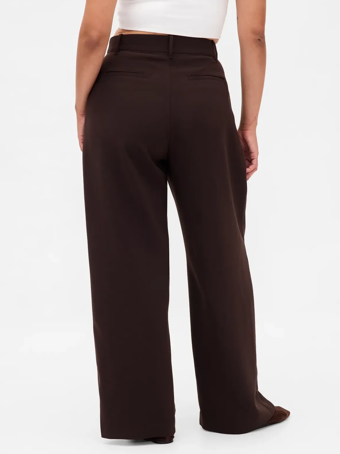 Curvy 365 High Rise Pleated Trousers