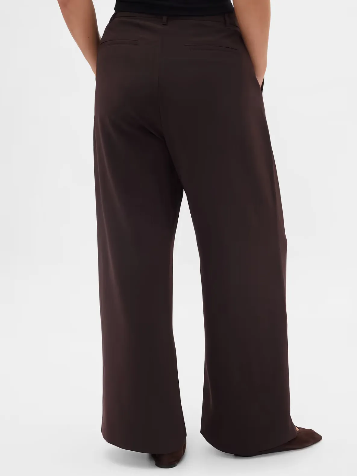 Curvy 365 High Rise Pleated Trousers