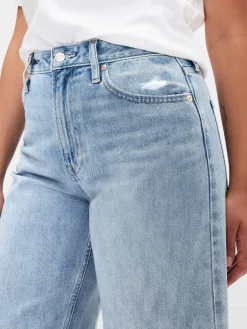 Curvy High Rise Barrel Jeans