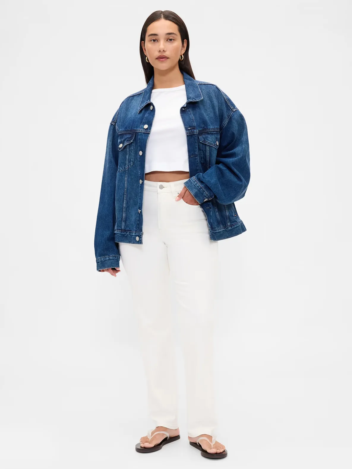 Curvy High Rise '90s Slim Straight Jeans