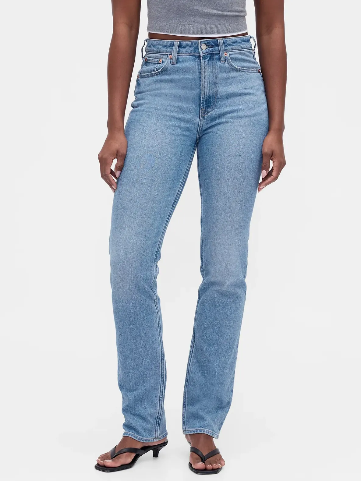 Curvy High Rise '90s Slim Straight Jeans