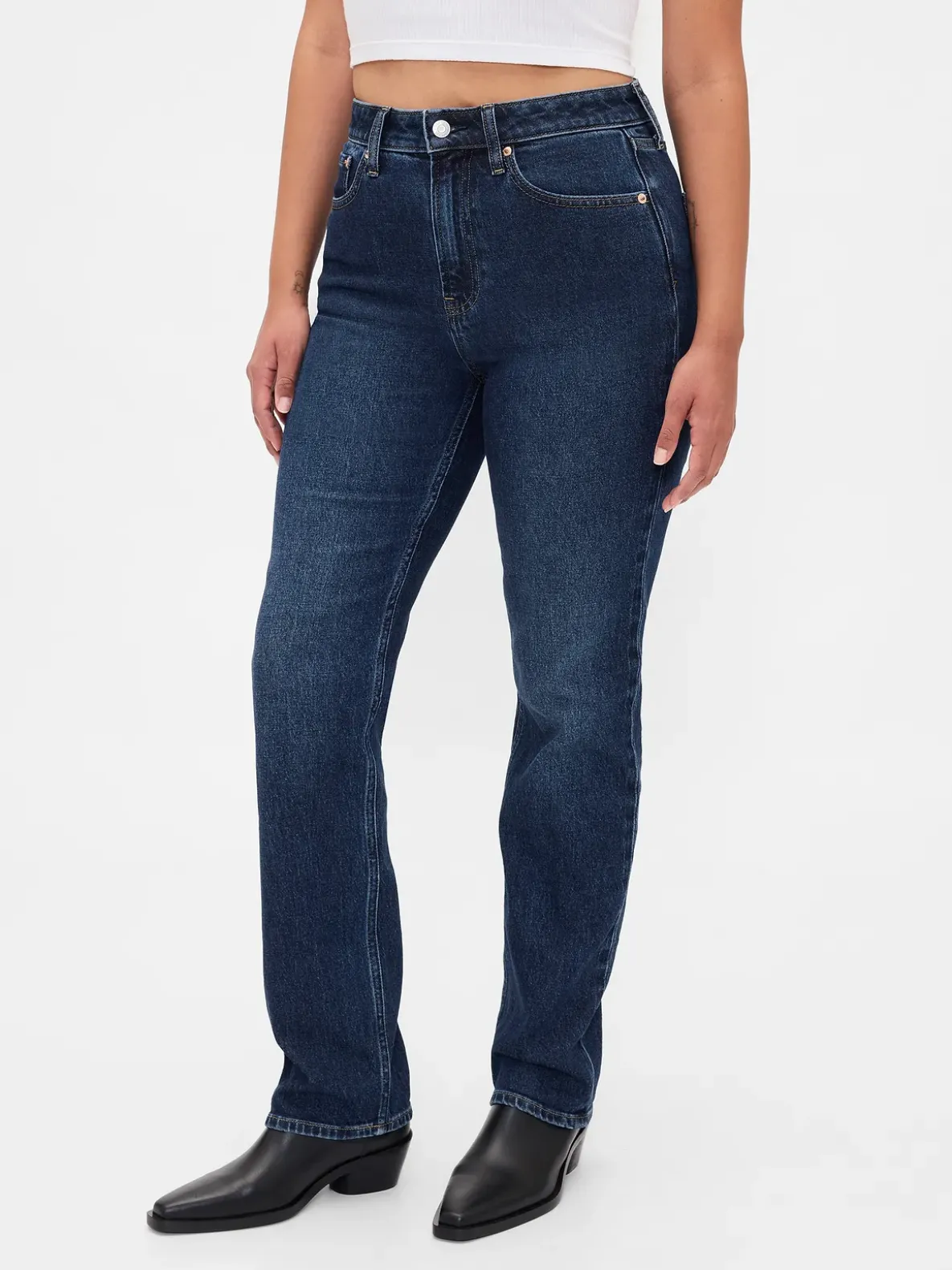 Curvy High Rise '90s Slim Straight Jeans