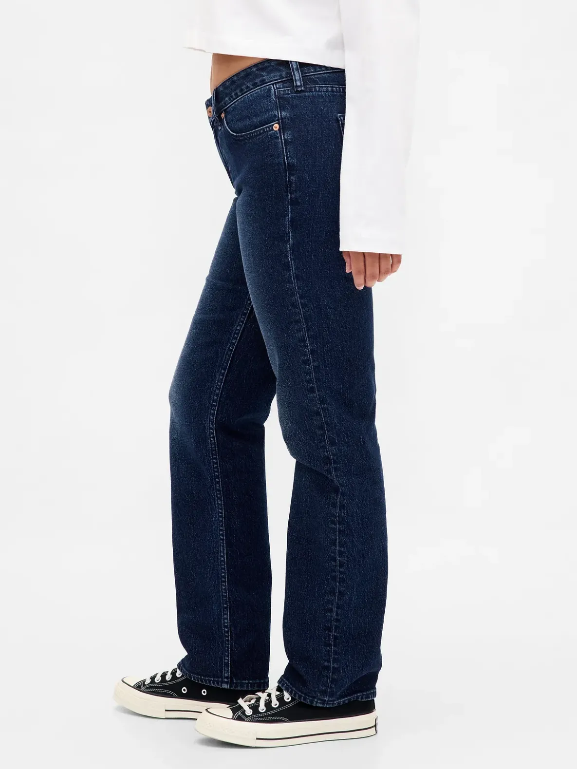 Curvy Low Rise '90s Slim Straight Jeans