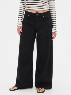 Curvy Mid Rise UltraSoft Baggy Jeans