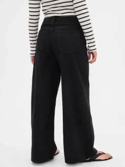 Curvy Mid Rise UltraSoft Baggy Jeans