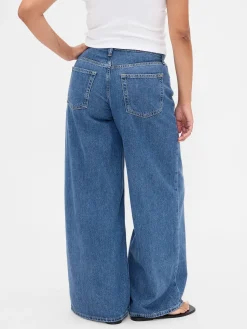 Curvy Mid Rise UltraSoft Baggy Jeans