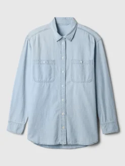 Denim Big Shirt