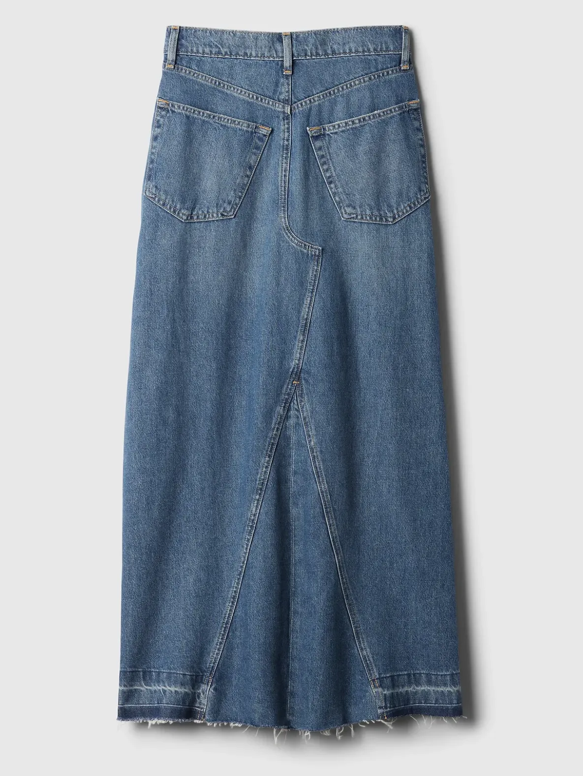 Denim Maxi Skirt