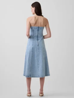 Denim Midi Dress