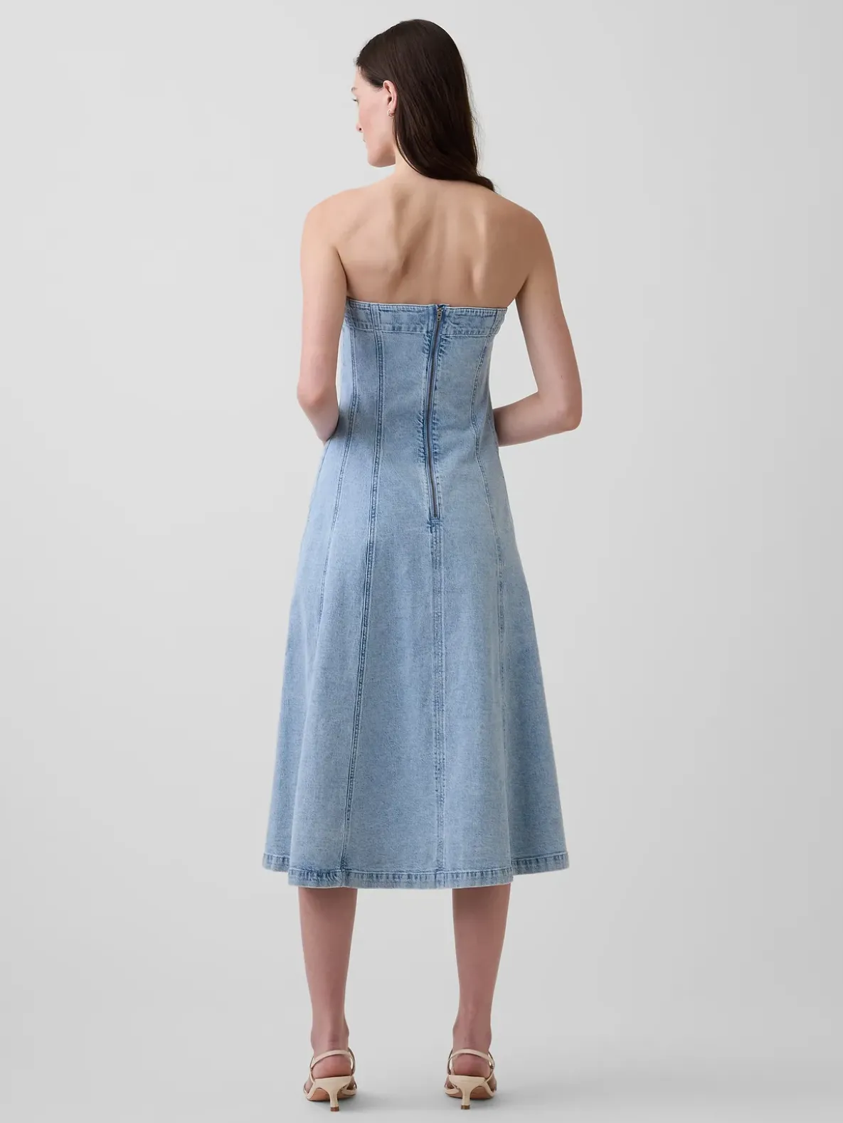 Denim Midi Dress