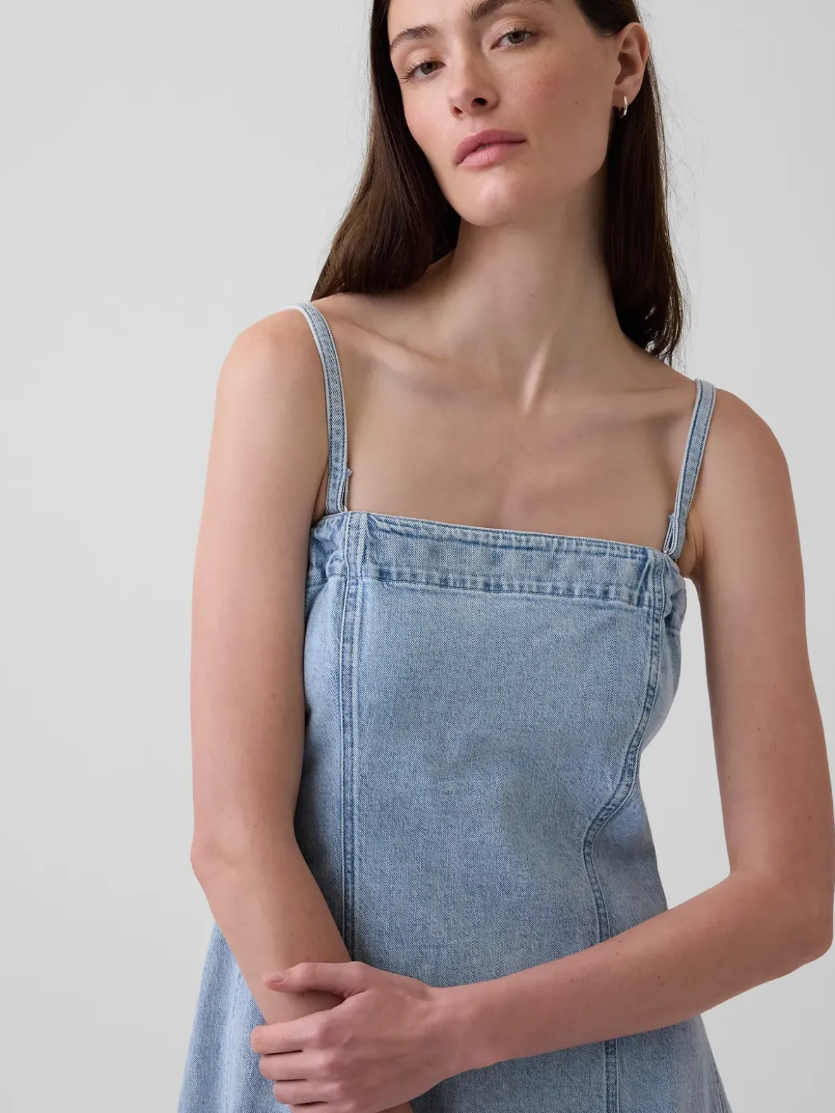 Denim Midi Dress