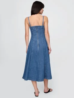 Denim Midi Dress