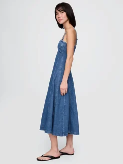 Denim Midi Dress