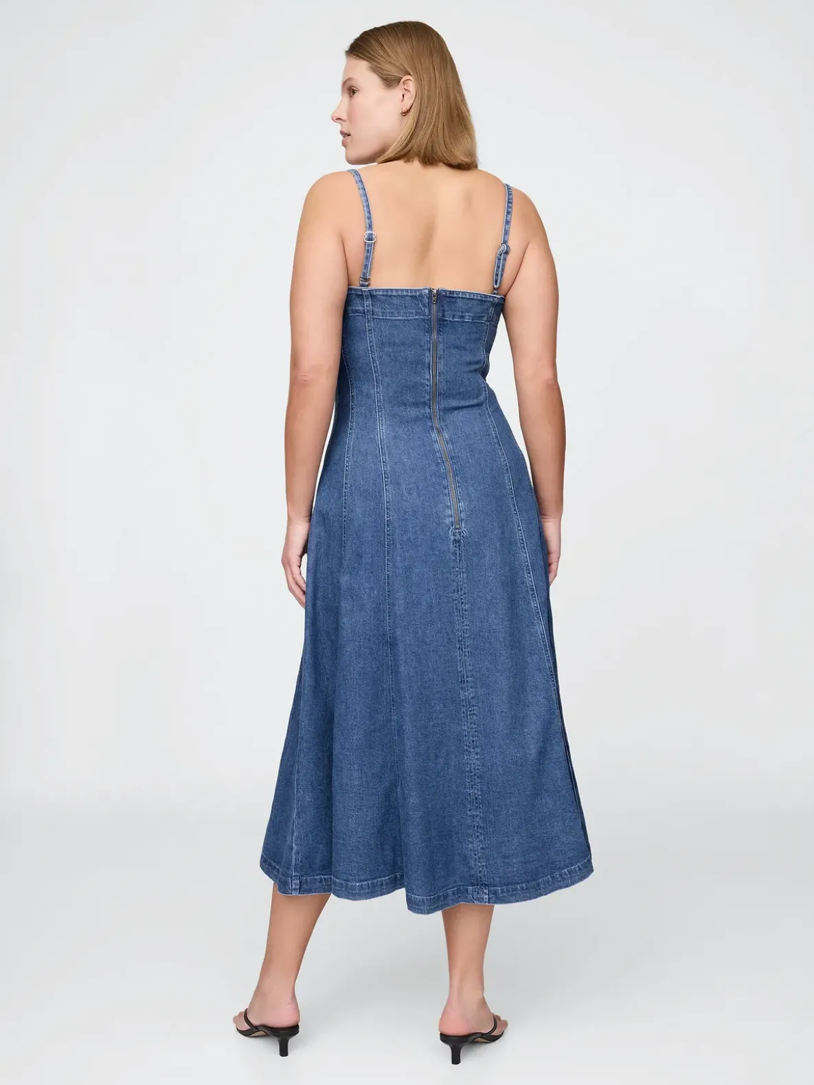 Denim Midi Dress